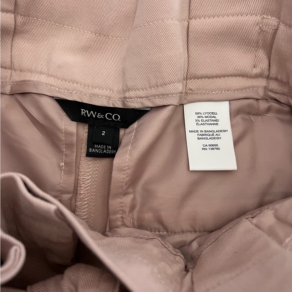 RW&Co. Paperbag Pant - Picture 3 of 5